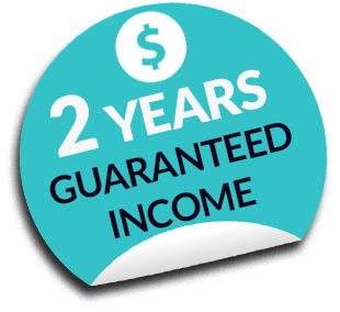 2 years guaranteed income