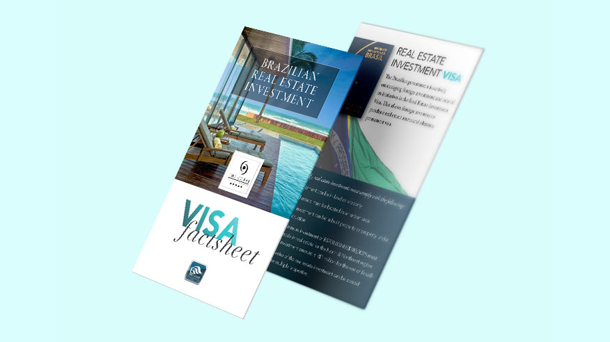 Download brochure with all the details about the Brazil investment visa